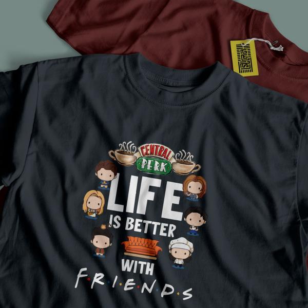 Life is Better with Friends  - Tv series Tshirt