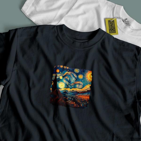 Neon Starry Night