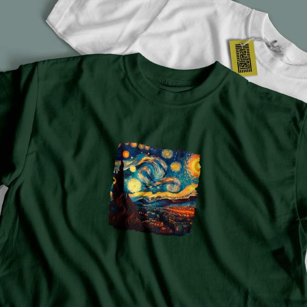 Neon Starry Night