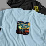 Neon Starry Night