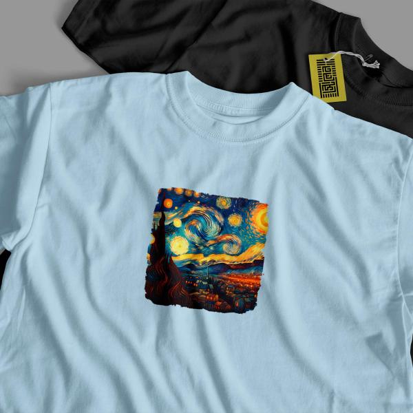 Neon Starry Night