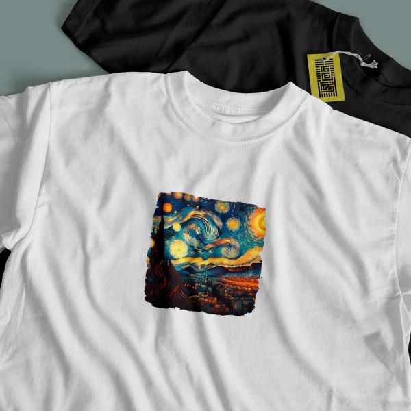 Neon Starry Night