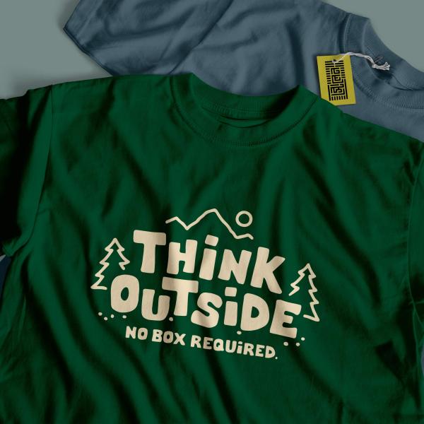 THINK OUTSIDE NO BOX REQUIRED